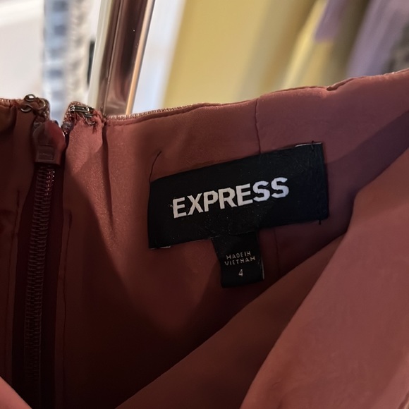 Blush purple pencil skirt - Picture 4 of 4